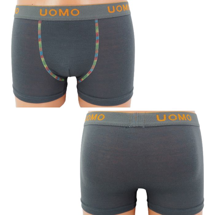 bokserki męskie 1szt. l grafitowy