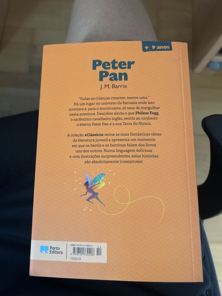Livro peter pan , novo nunca lido