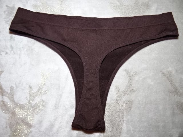 Primark stringi brązowe plastyczne nowe XL