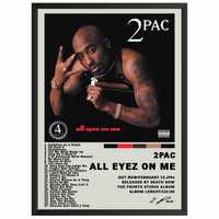 2pac all eyez on me Plakat Obraz z albumem prezent