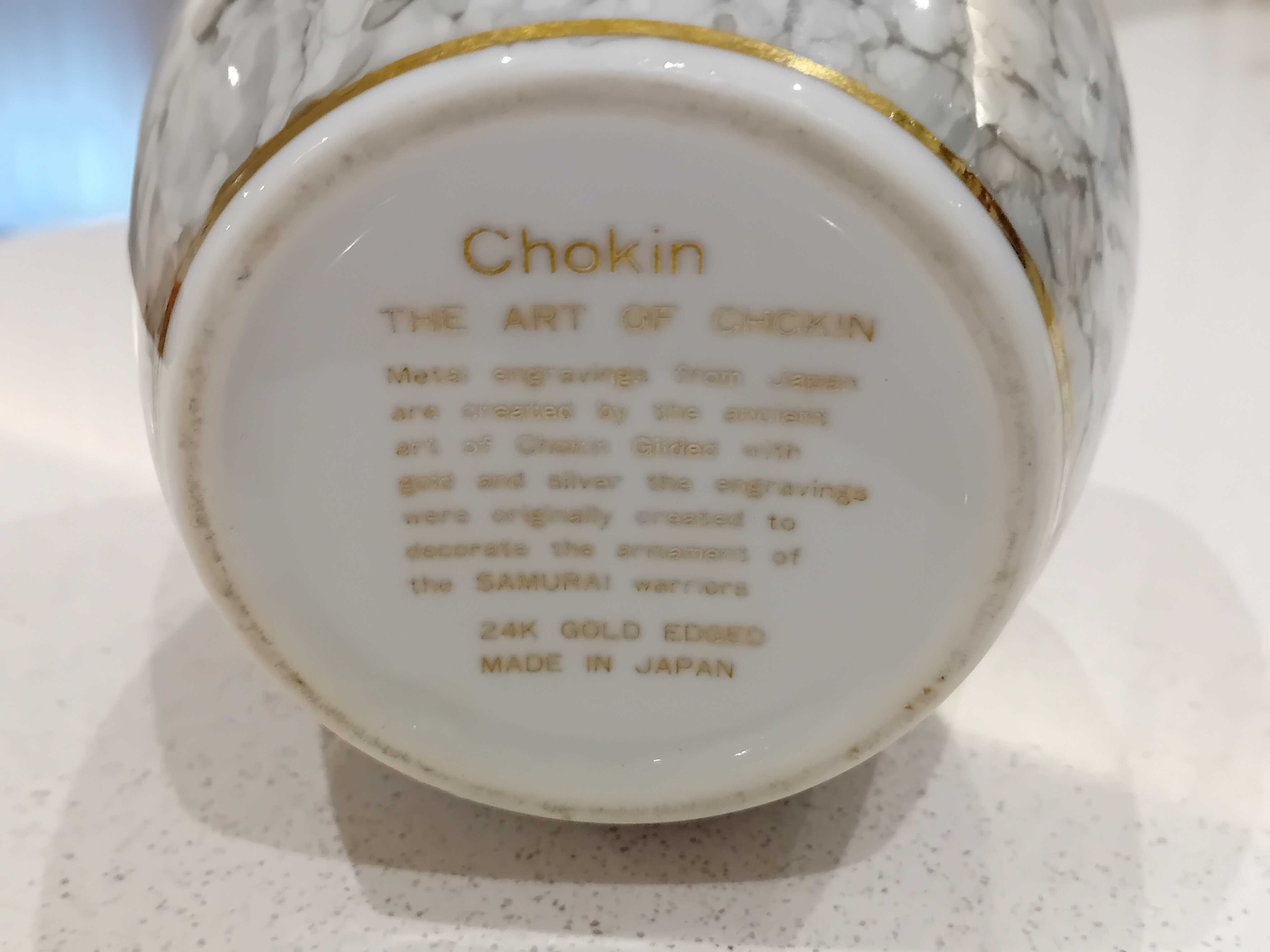Pote de porcelana