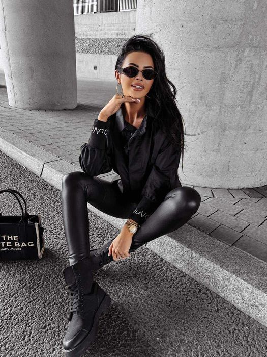 Olavoga czarna koszula Swoon cusual oversize XS, S i M - poska marka