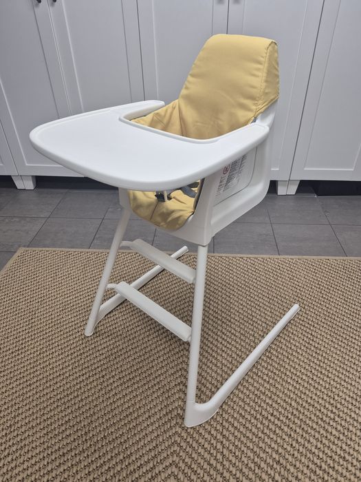 Krzesełko do karmienia Ikea Langur, krzesło wysokie
