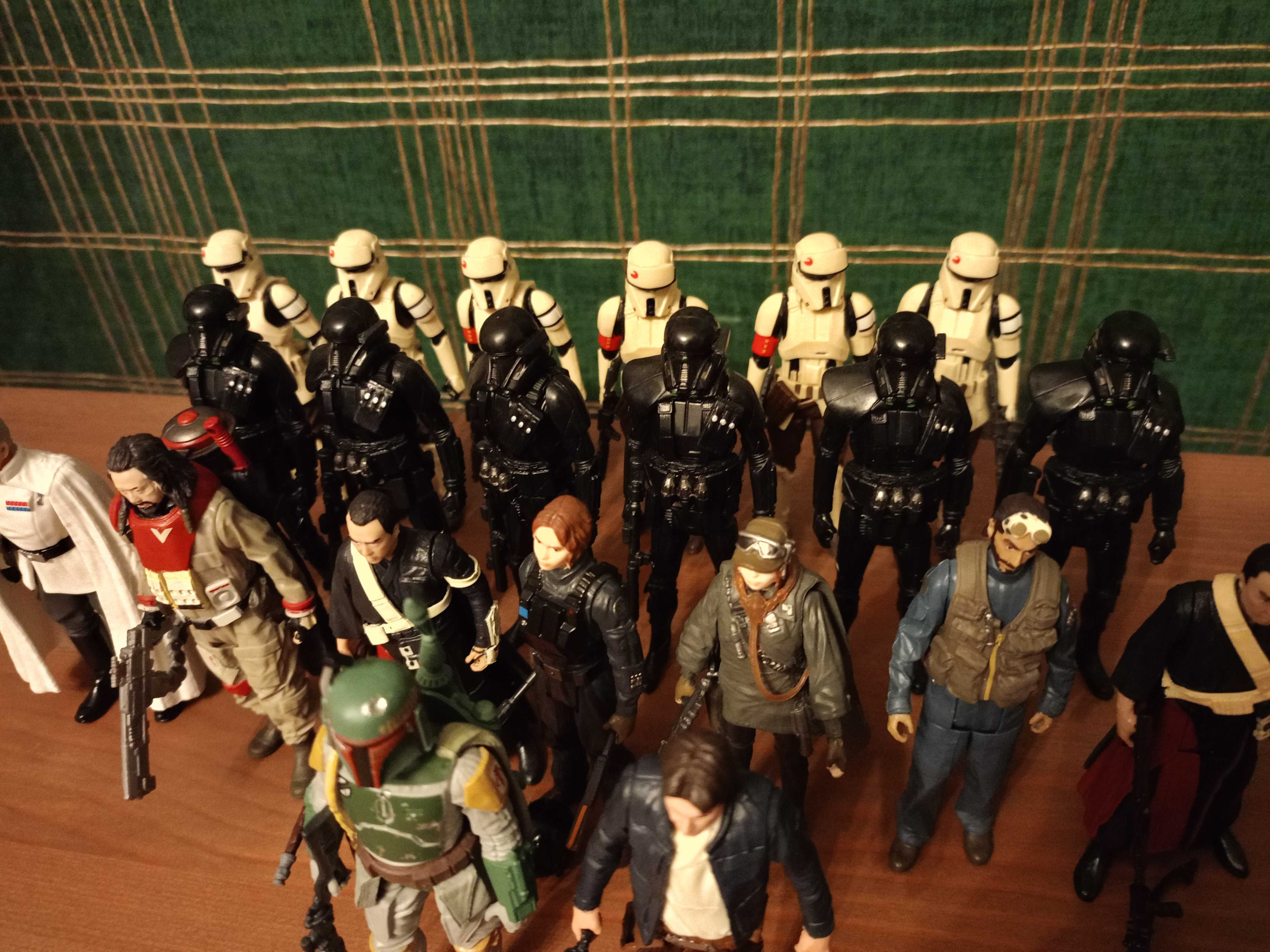 Hasbro Star Wars figurki 10cm Boba Fett Han Solo Death Trooper