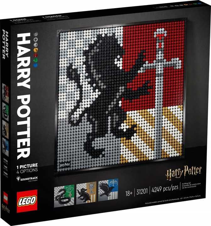 LEGO Harry Potter 31201 Herby Hogwartu