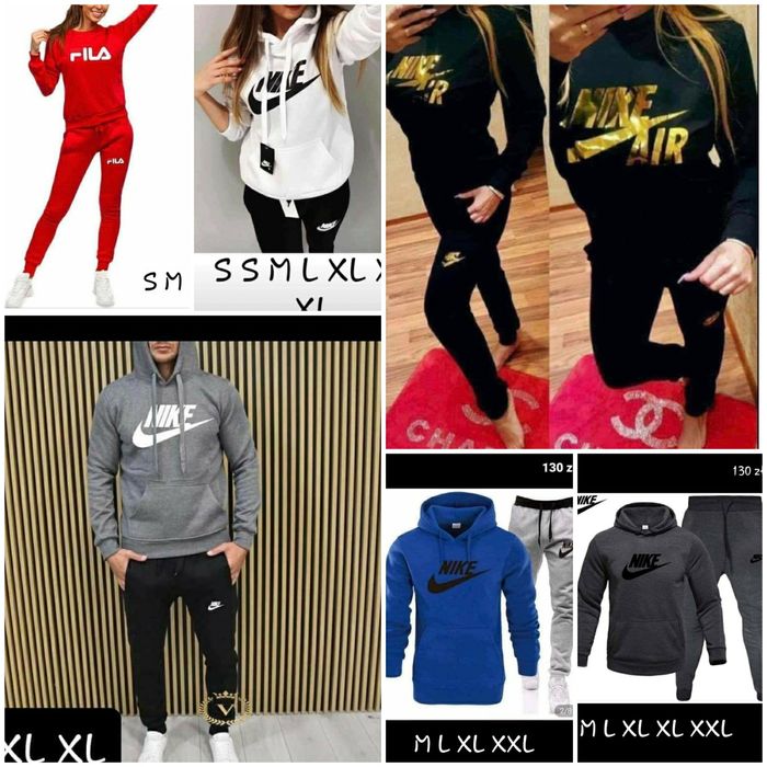 Dresy męskie i damskie, świetna jakość. NAJTAŃSZA WYSYŁKA!