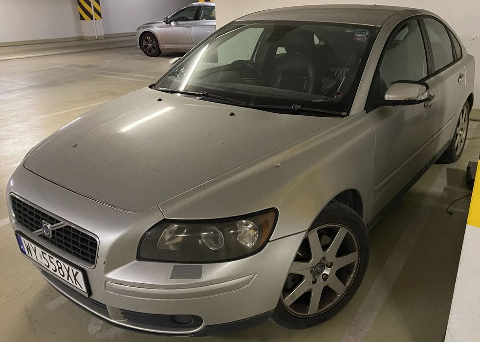 Volvo S40 Volvo S40 2.0D 2004 217k km, pełna skóra, felgi 17", bezwypadkowy