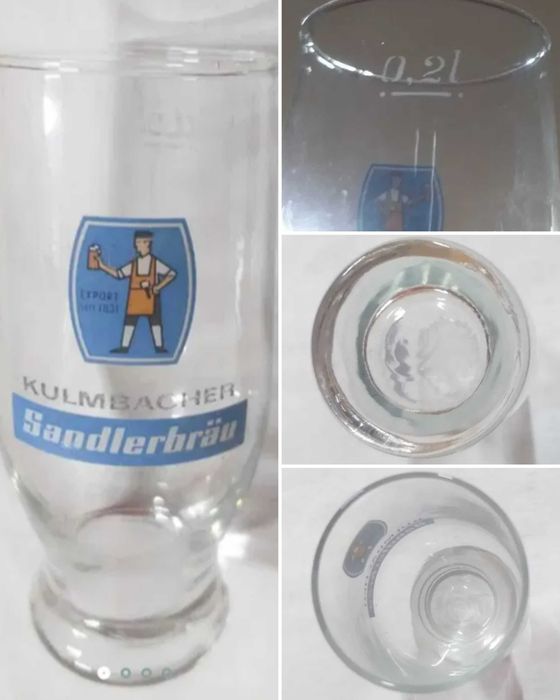 Австралийский стакан Foster Melbourne 340мл, немецкий Holsten 250 и др