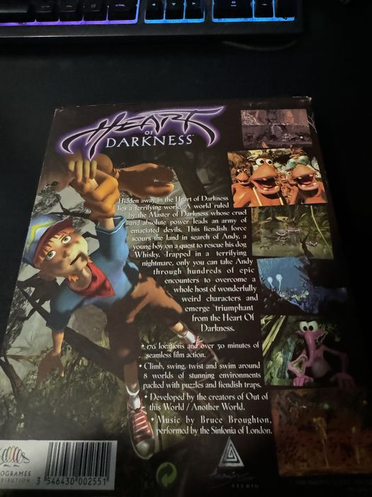 Heart of Darkness PC Big Box mozliwa zamiana