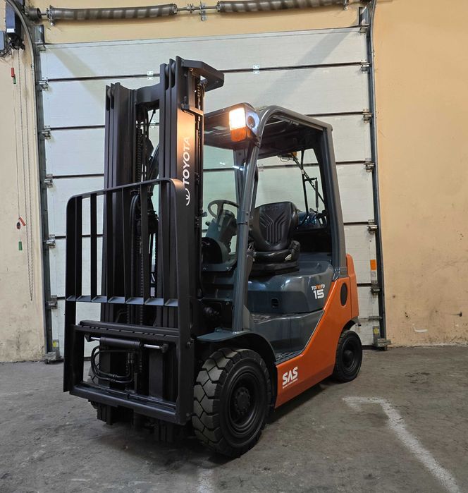 Навантажувач вилковий, газовий Toyota 1.5 тонн, 2019/Триплекс 4.7 м