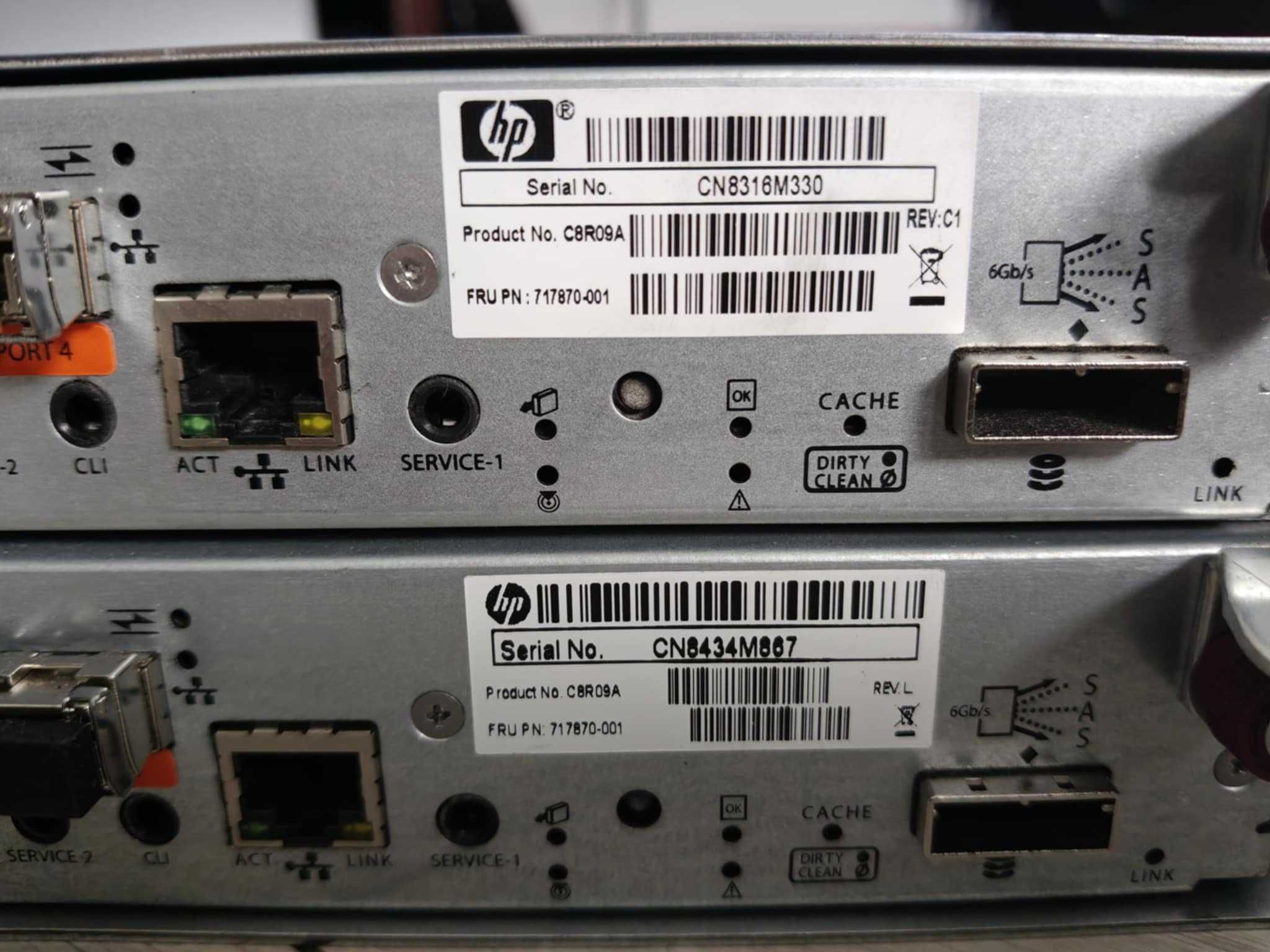 Macierz HP MSA 2040 ES SAS DC SFF Storage 2x 12G kontroler 717870