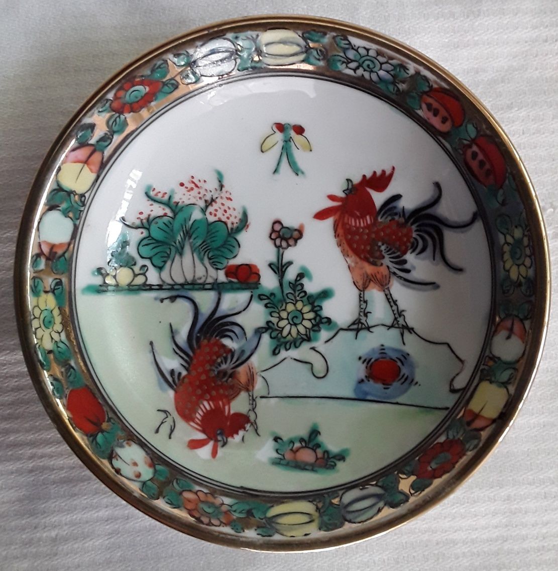 3 Peças em porcelana, made in Macau