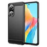 Elastyczne etui pancerne karbon do Oppo A98/5G Carbon Case