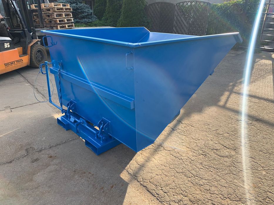 Pojemnik typu koleba TK 3000 do wózka widłowego samowyładowcza