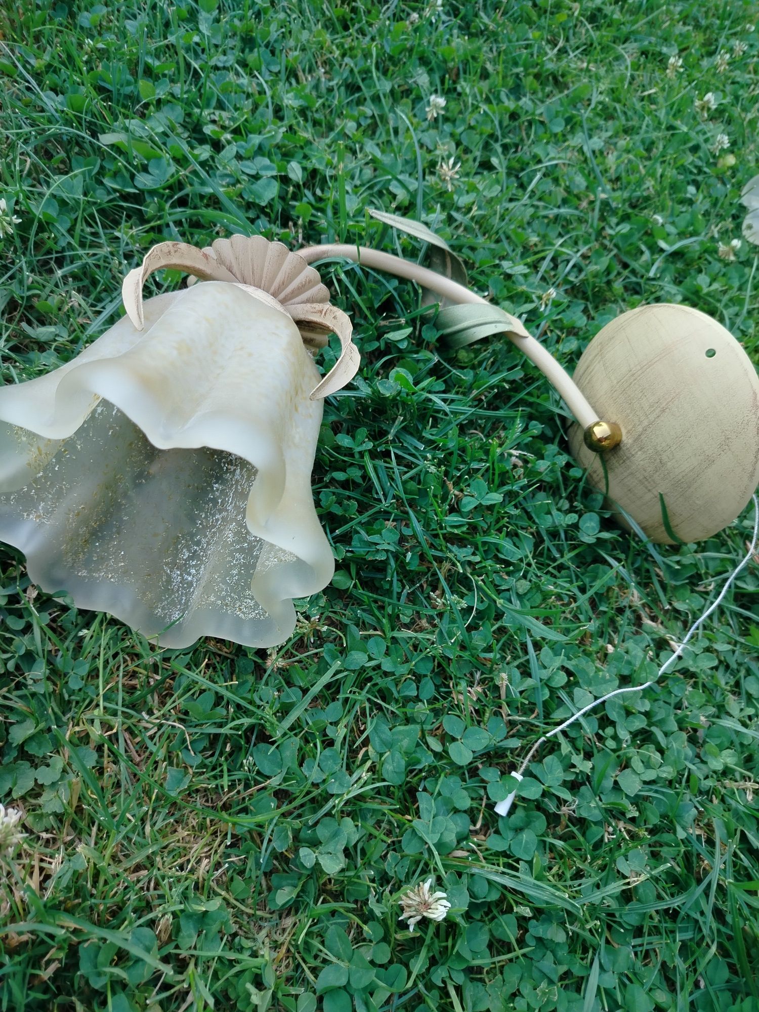 Lampa wisząca+3 kinkiety