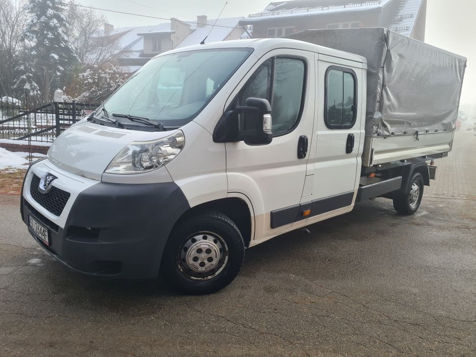 Peugeot Boxer doka dubelkabina Hak