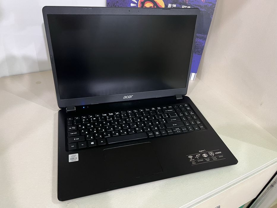 Ноутбук 15.6" Acer Aspire 3 на Intel i5-1035G1 с 8ОЗУ/256SSD/HD