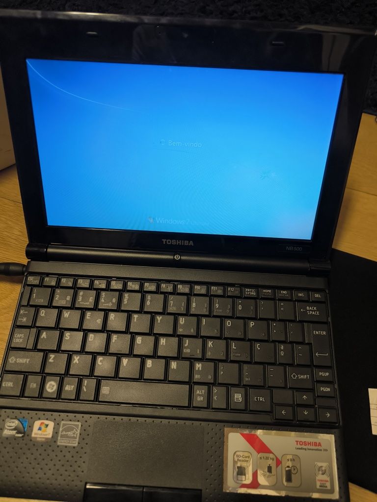 Netbook Toshiba mini nb500