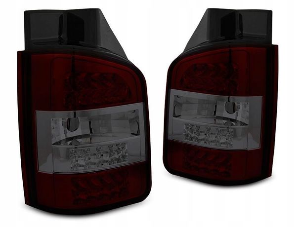 Lampy tyl Led Diodowe VW T5 Transporter 7h drzwi