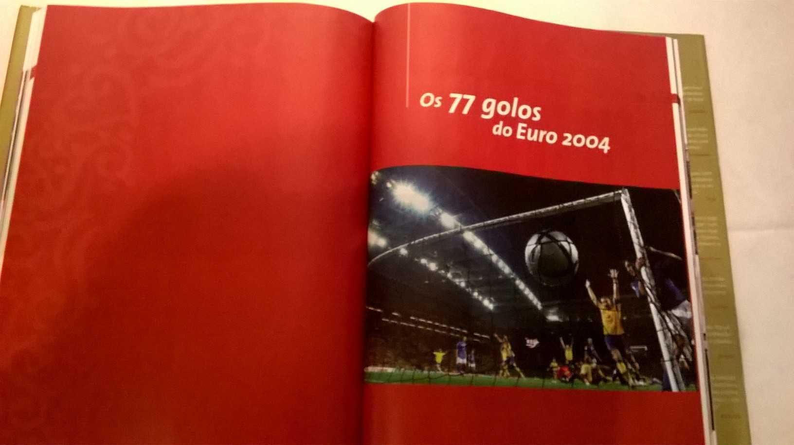 Livro do Euro 2004 e o caminho da seleção Nacional