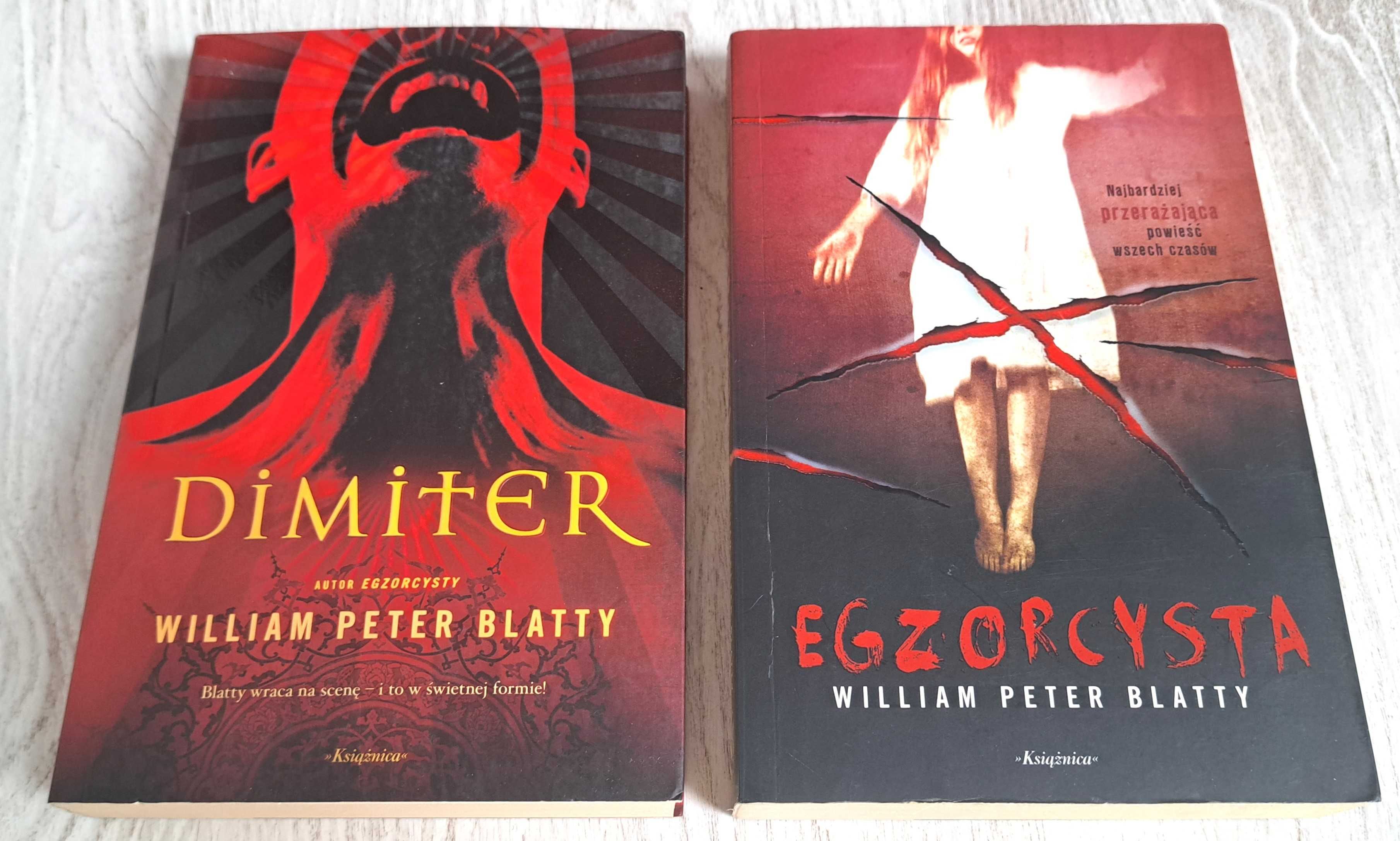 2x William Peter Blatty Egzorcysta + Dimiter   BDB