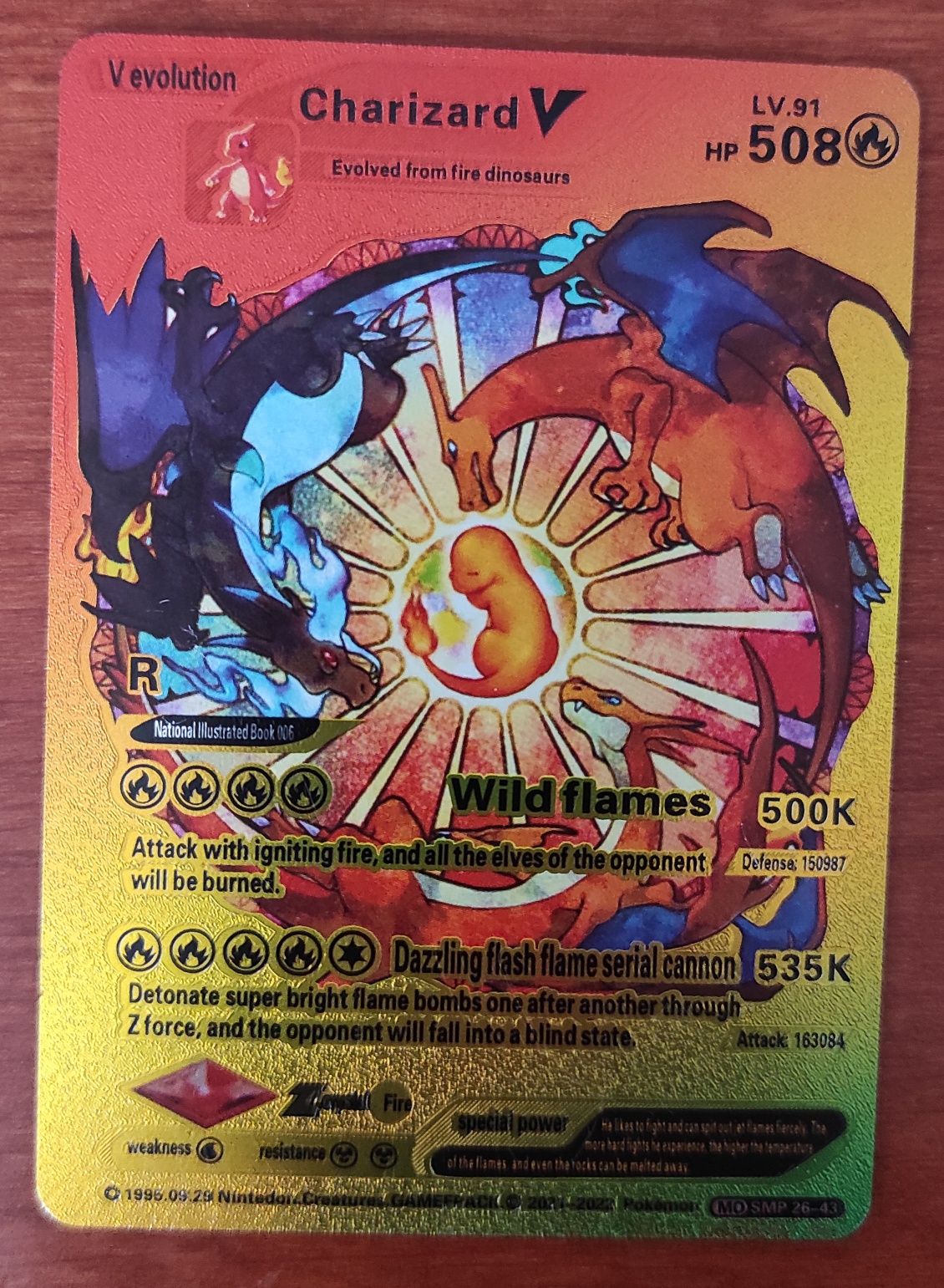 Karta pokemon Charizard