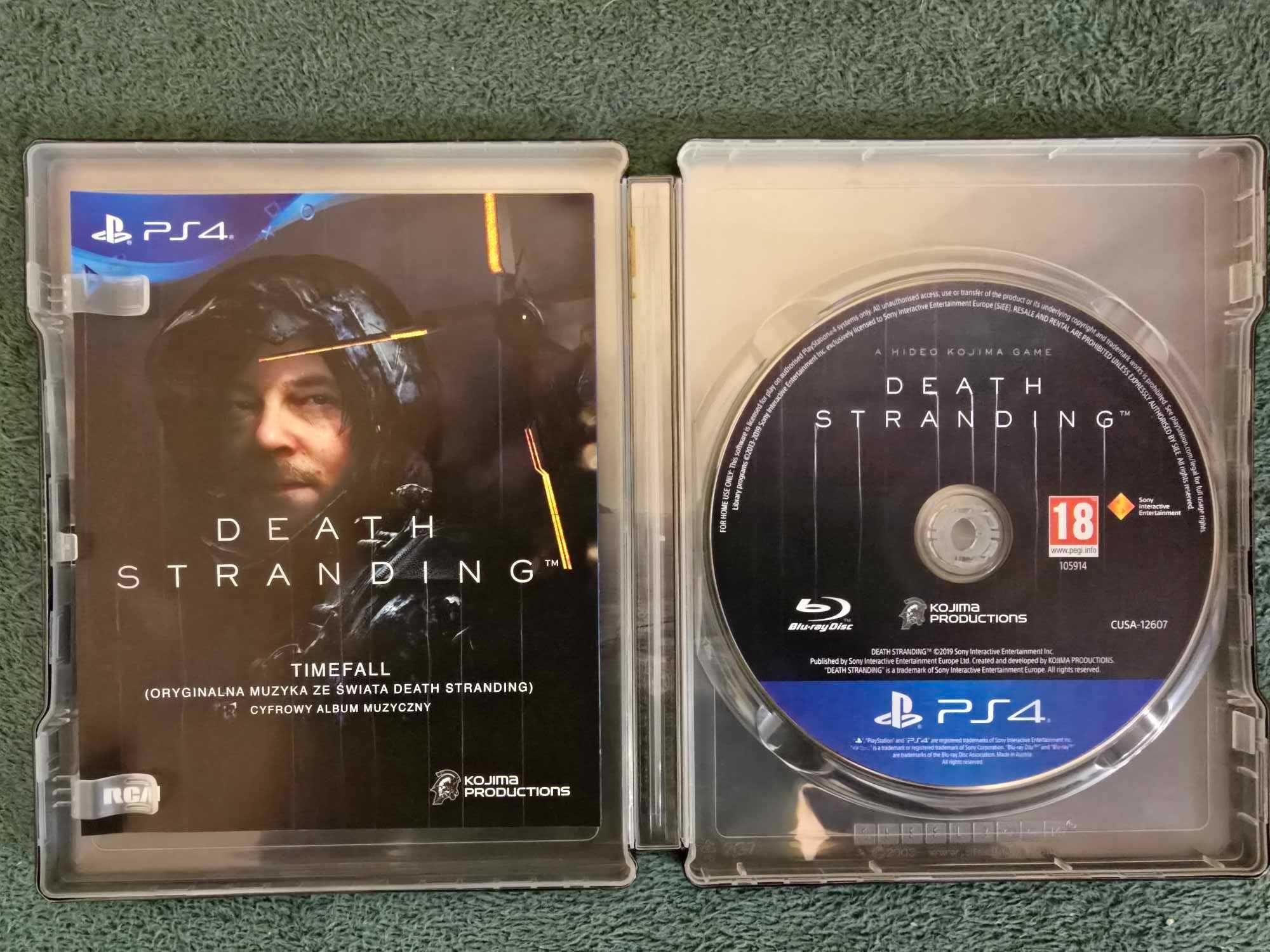 [01262] [PS4] Death Stranding + Stelbook