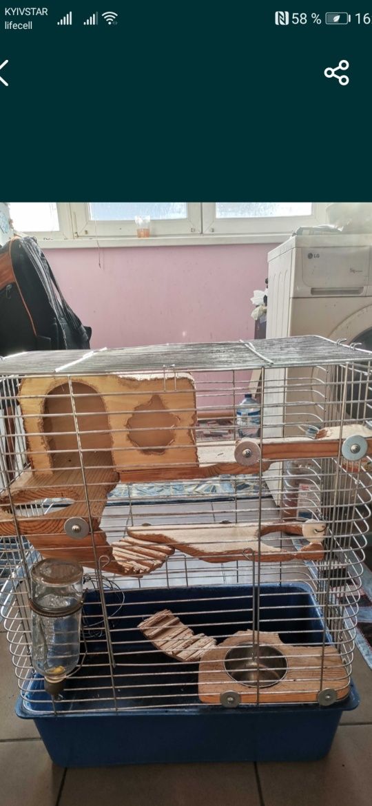 СРОЧНО клетка для шиншиллы, дегу, крысы, птиц
