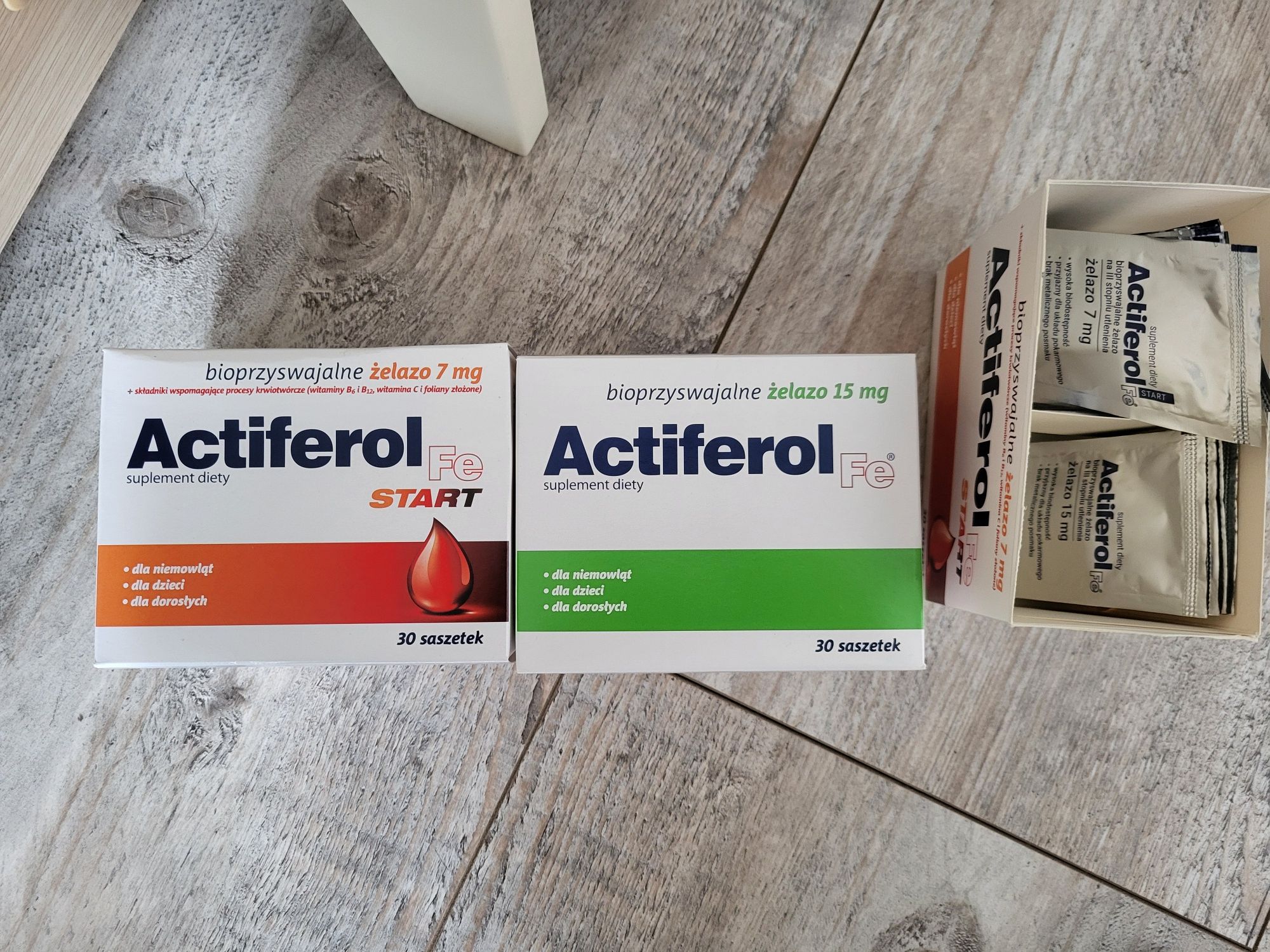 Actiferol start i actiferol 15