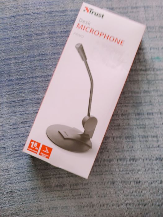 Microfone Trust Primo novo em caixa