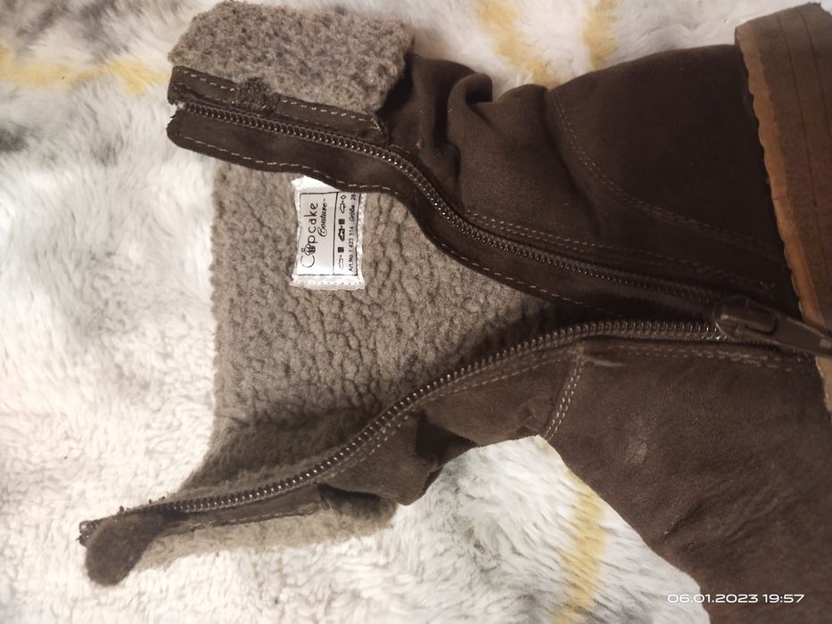 Ocieplane kozaki kozaczki zima śnieg