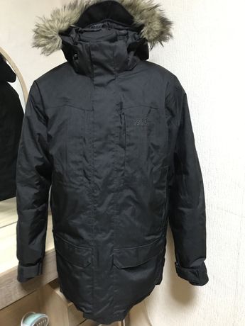 Мужская зимняя куртка пуховик Jack Wolfskin размер L непромокаемая