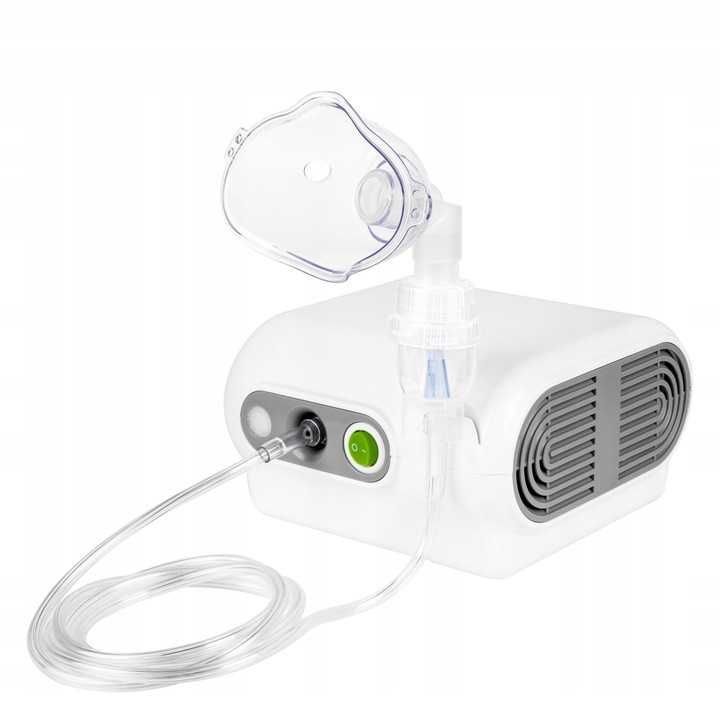 Inhalator Nebulizator dla dzieci dorosłych 4 maski  tłokowy