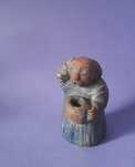 Retro Vintage Figura Postać Starzec z Kuflem_Rzeźba Skandynawska