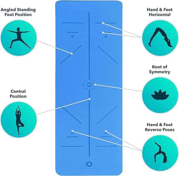 Mata do jogi RPM Power  profesjonalna gruba mata (182 x 68 cm) różowa