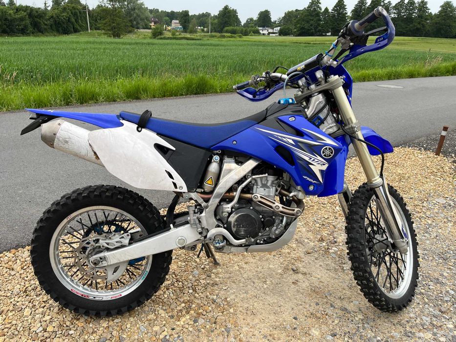 Yamaha WR 450f , zarejestrowana, opłacona, rozrusznik, gaźnik