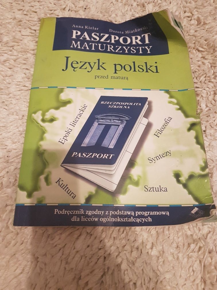 Paszport maturzysty język polski matura Anna Kielar Dorota Miatkowska