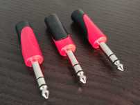 Nowe przejściówki Jack 6,3mm - Jack 3,5mm 3 sztuki