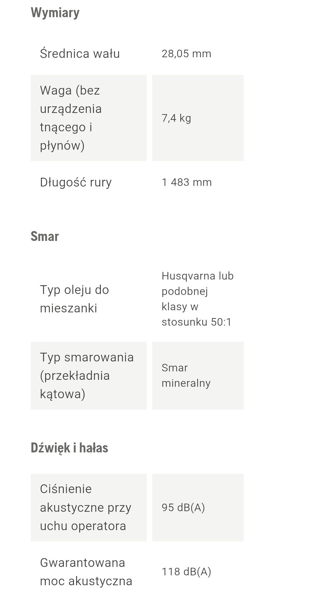 Husqvarna 543 RS professional podkaszarka.