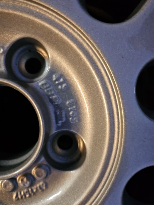 Felgi VW Golf II III BBS 15cali 6,5j 4x100 et45 57,1