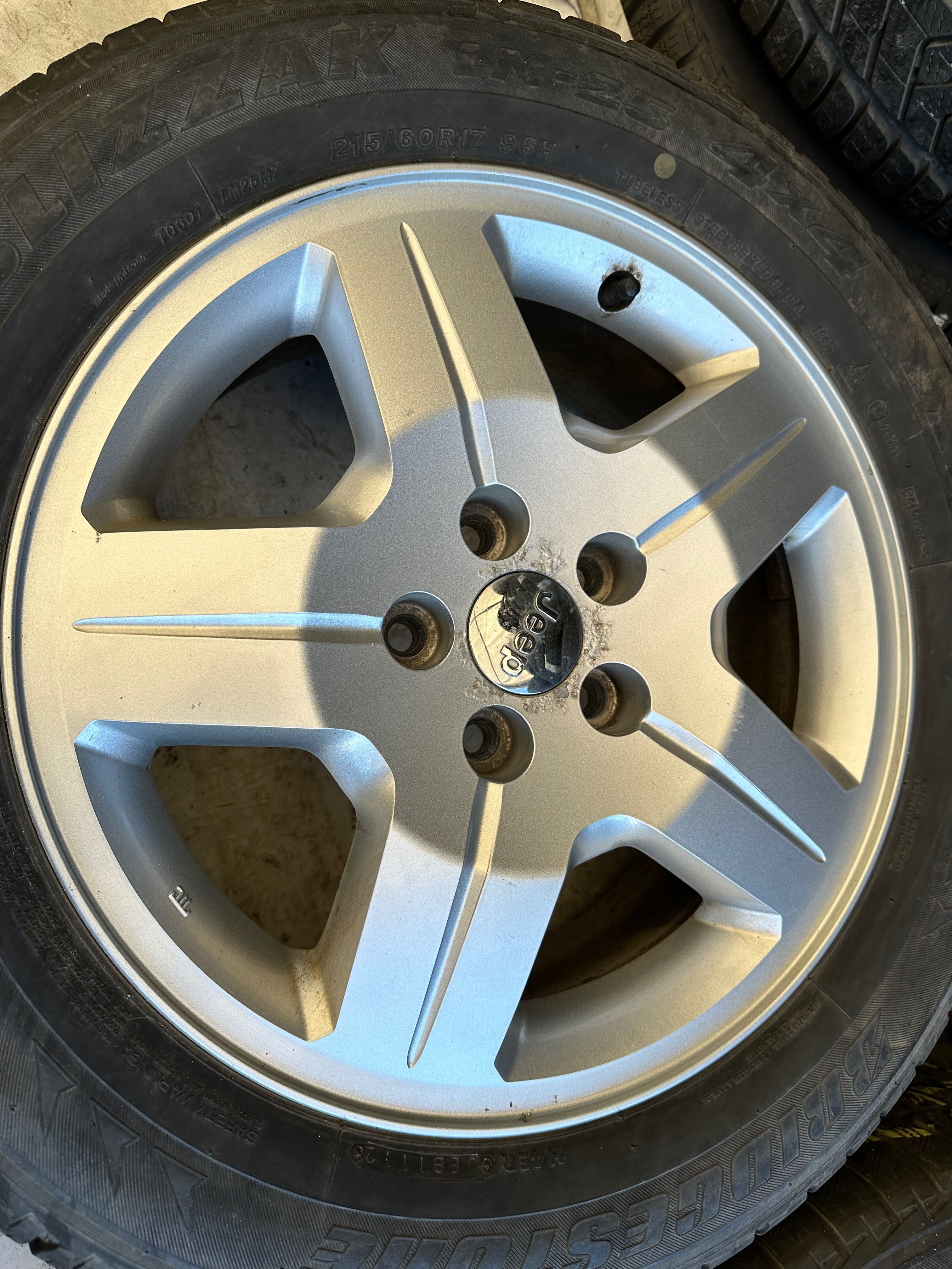 Felgi aluminiowe JEEP 17 5x114,3