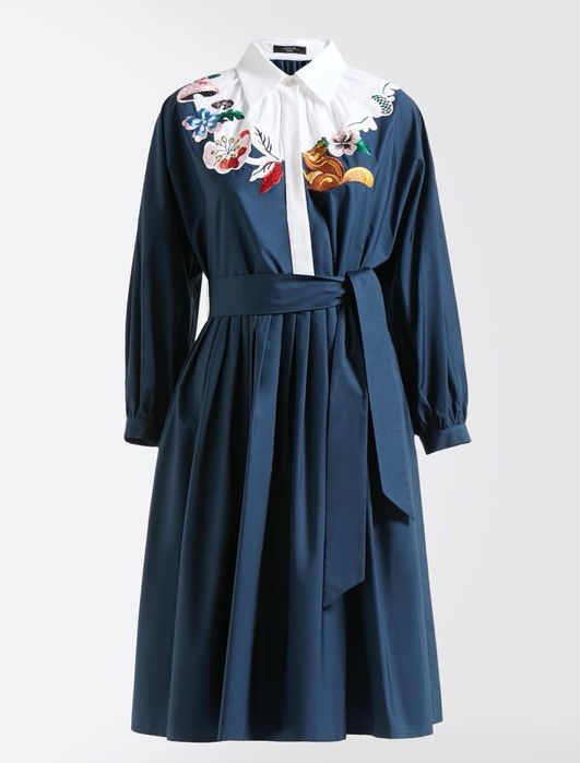 Бавовняна сукня з вишивкою Weekend Max Mara 36 - 38, S - M - L розмір