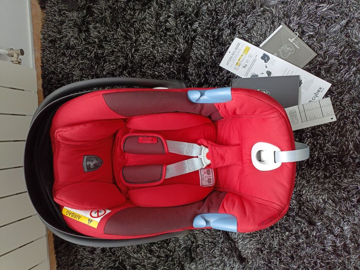 Nosidełko fotelik Cybex ATON M I-SIZE Ferrari gwarancja
