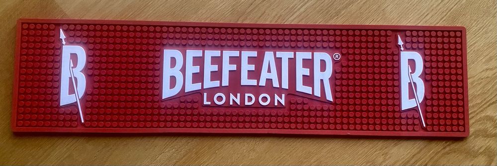 Kolekcjonerska mata barmańska BEEFEATER London nowa