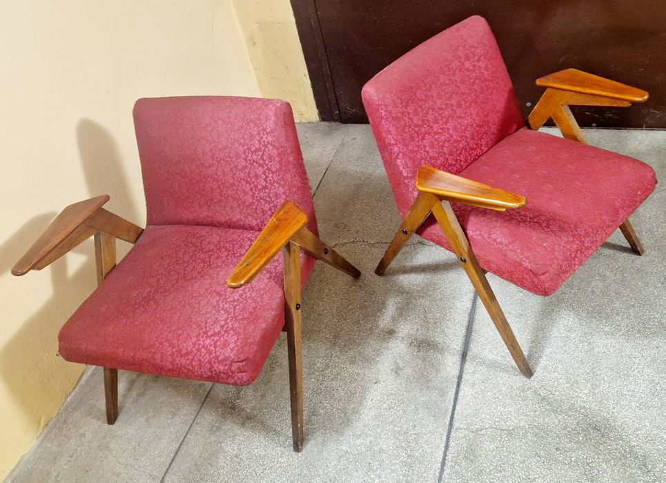 Fotele Chierowski "Bunny" retro vintage prl