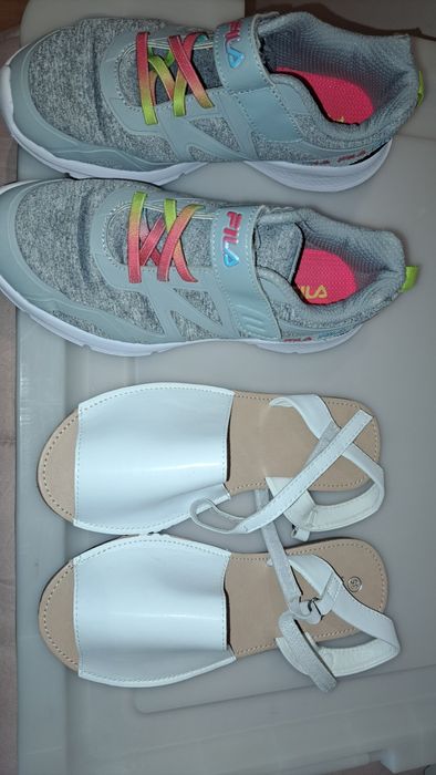 Pack Sapatilhas Fila e Sandalia MO Kids