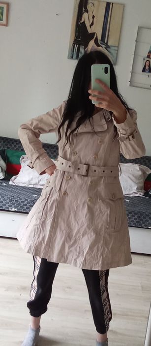 Mulberry oryginalny trencz damski L