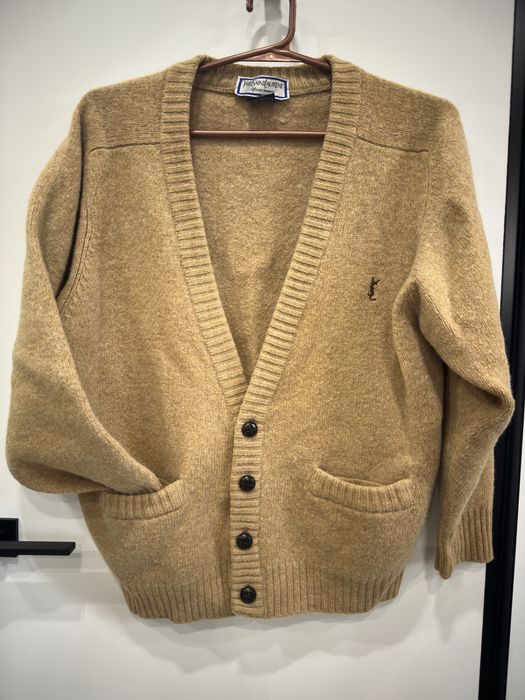 Вінтажний кардиган Yves Saint Laurent 100% вовна