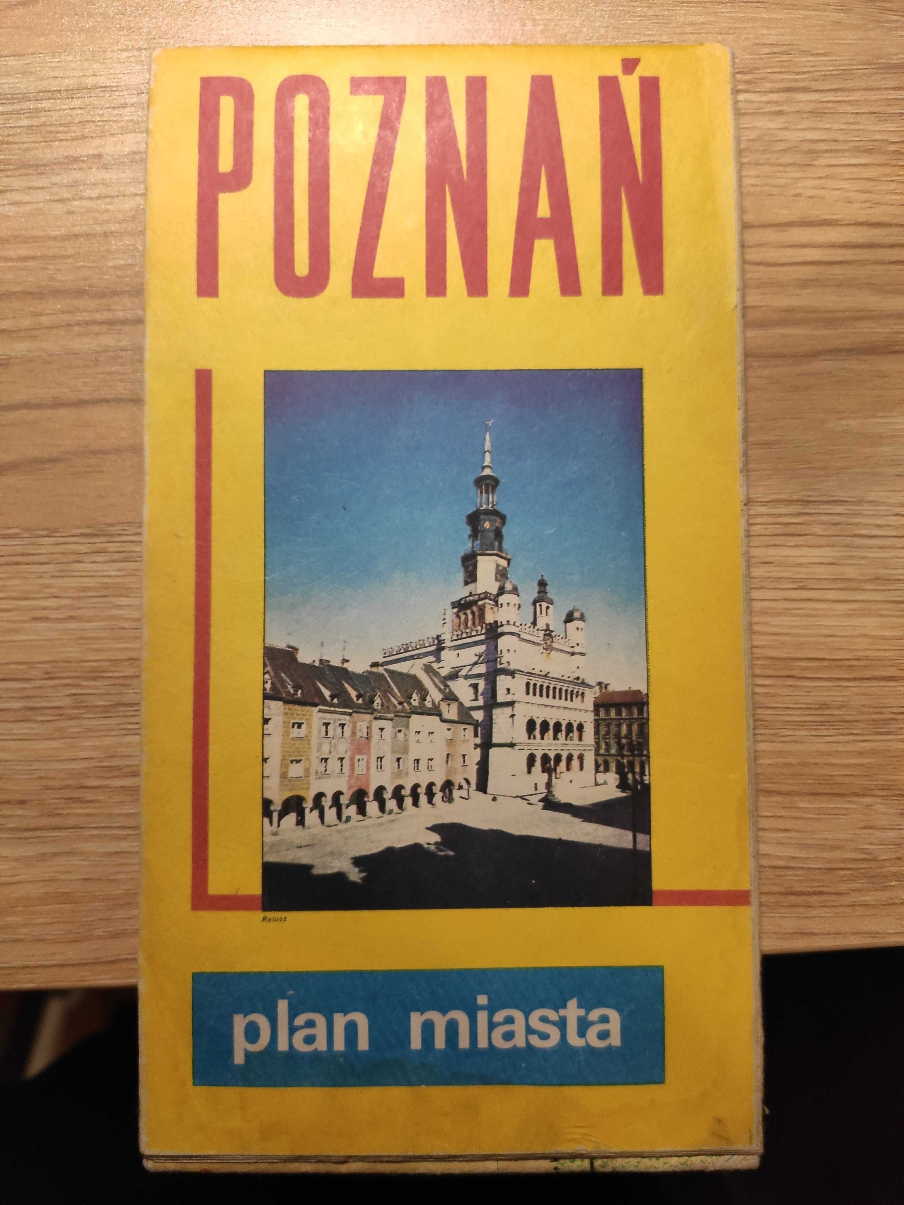Poznań Plan miasta