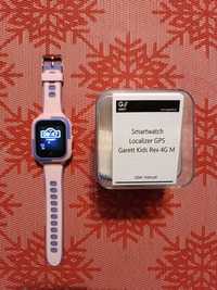 Garett Kids 4G Rex M Różowy zegarek Z GPS dla dziewczynki